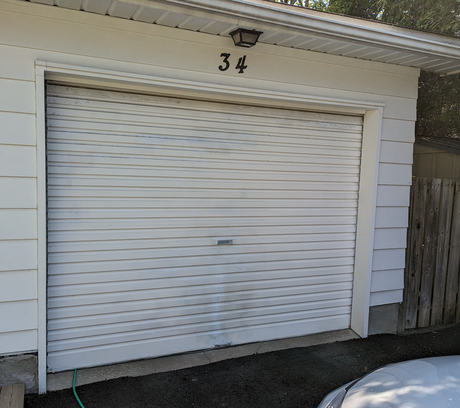 Exterior Entryway Painting Project in Nepean (Ottawa) Before