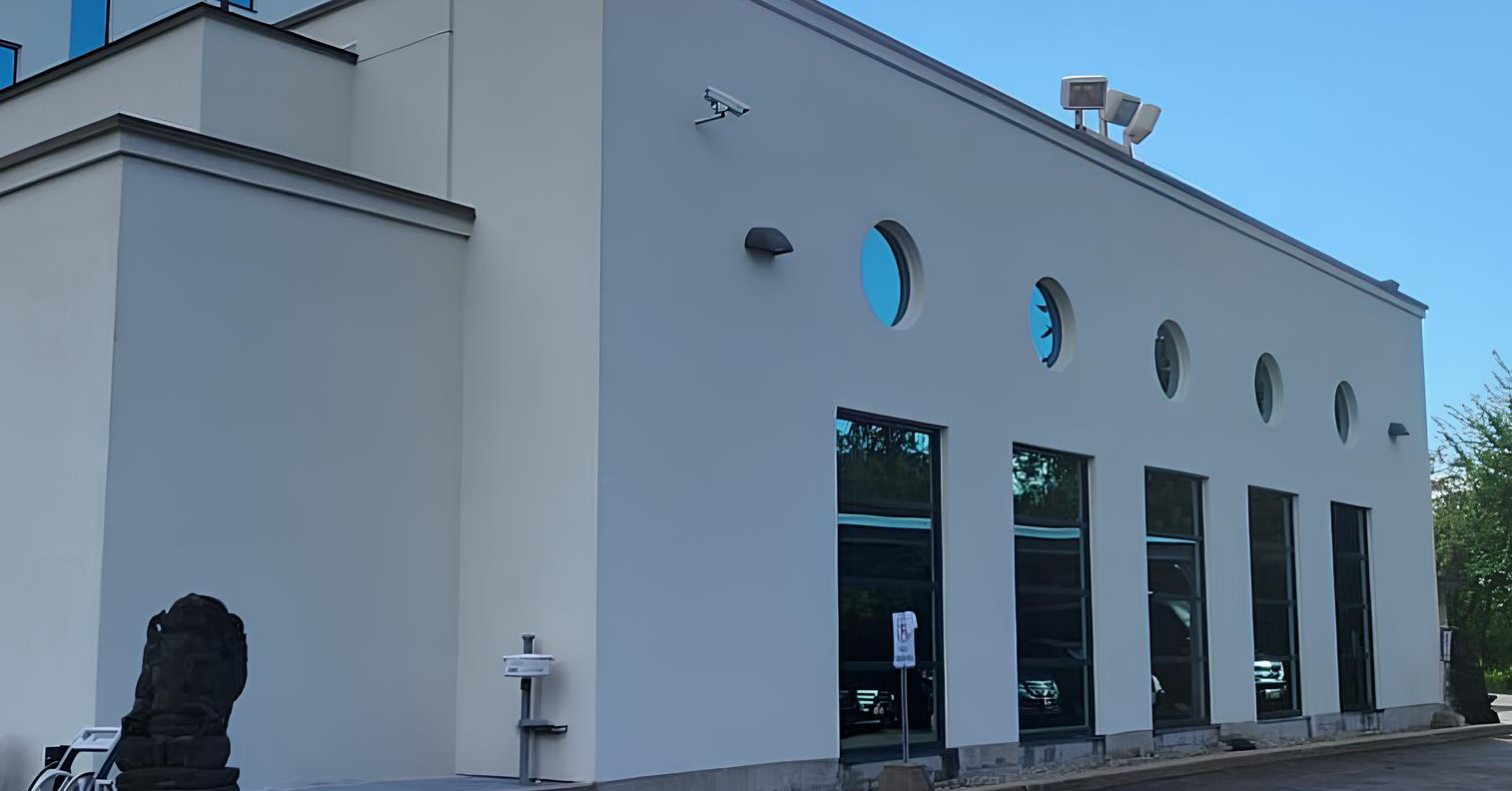 Commercial Stucco Exterior Restoration Project After