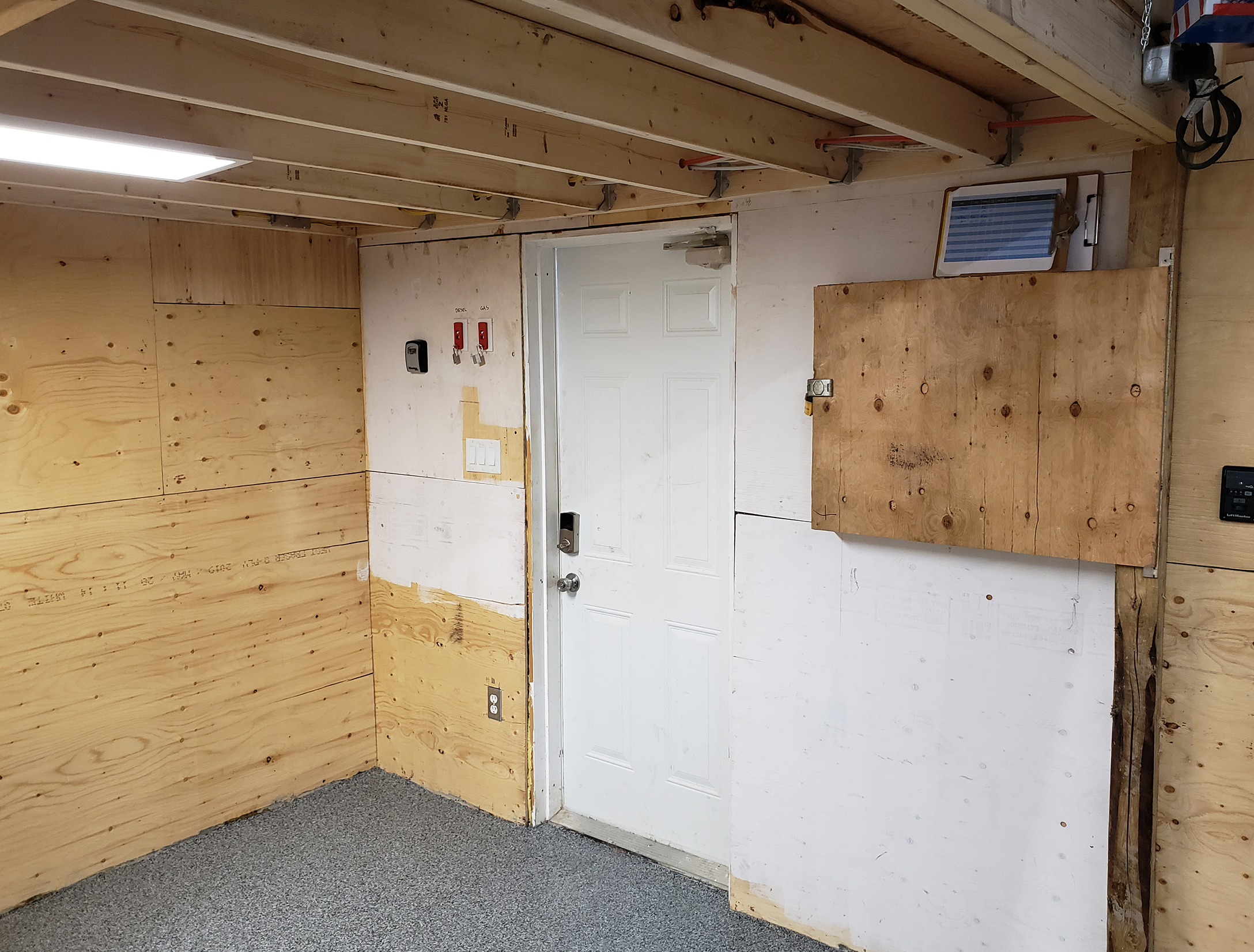 Office Interior Painting Project for Pentagon Group in Ottawa Before