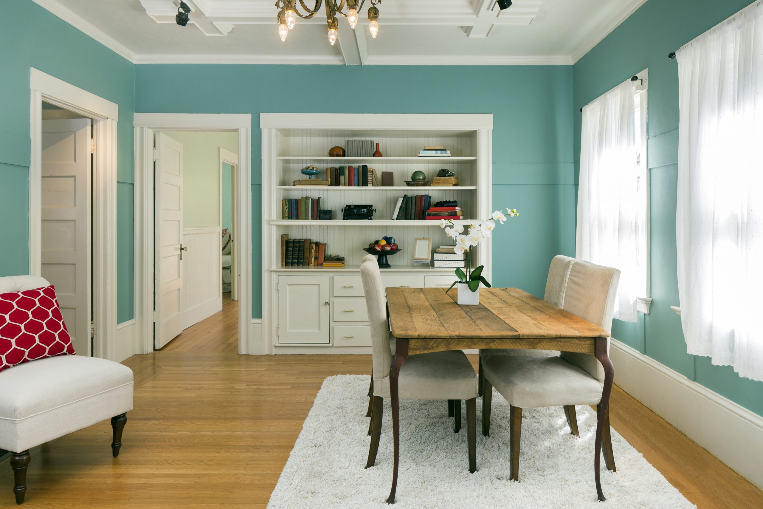 Green Blue Interior Color