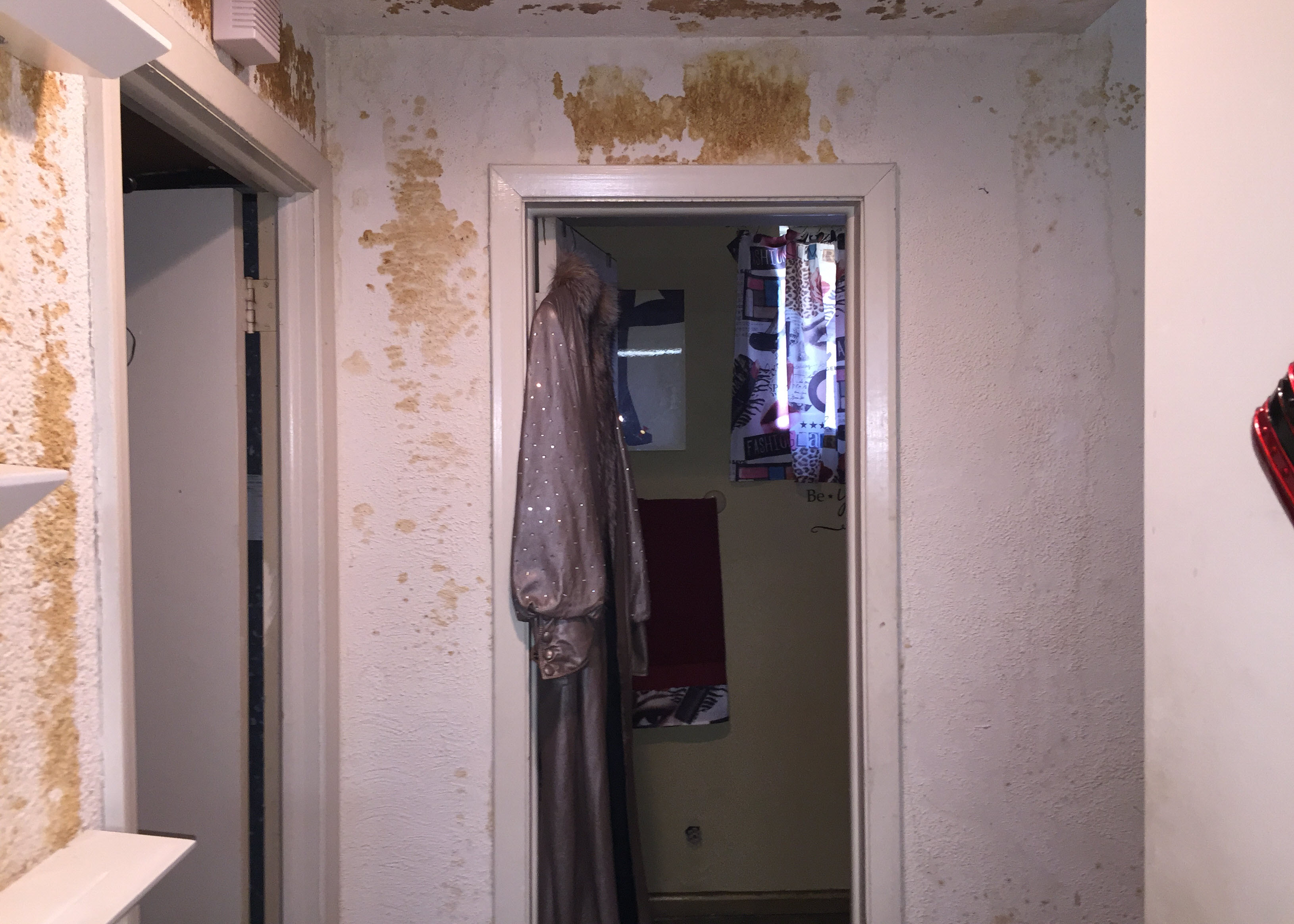 Hallway Before & After Before