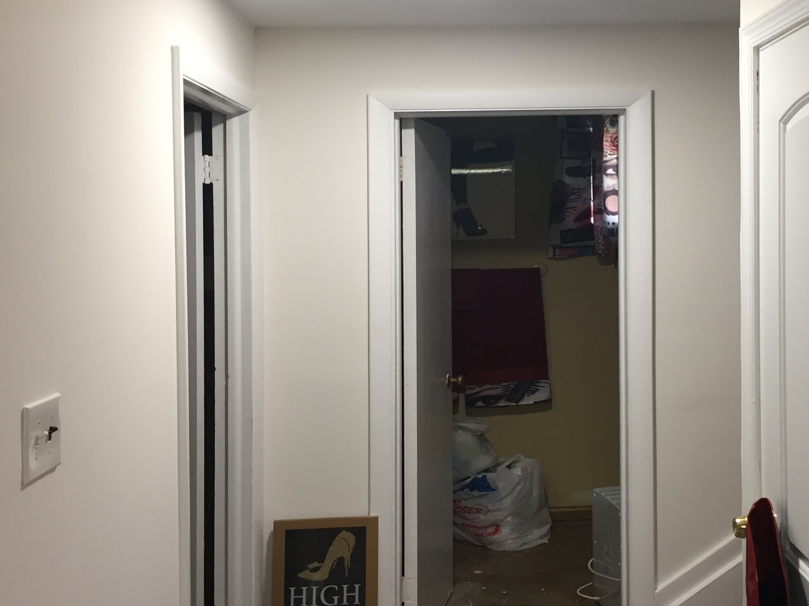 Hallway Before & After After