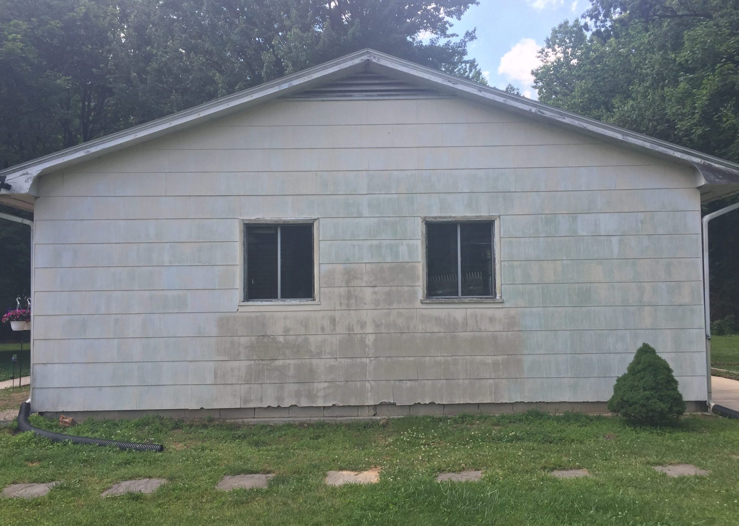 Residential Exterior Siding Before