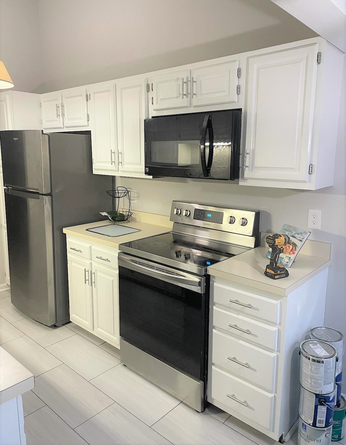 Residential Interior | Cabinet Painting Project