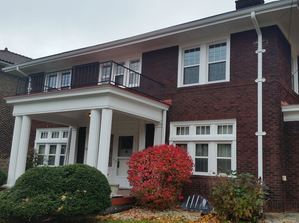 Exterior house painting by CertaPro painters in Pittsburgh North Side