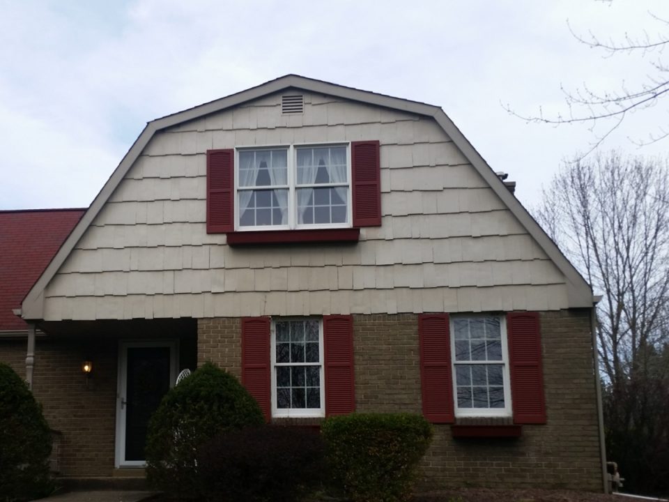 Exterior house painting before picture