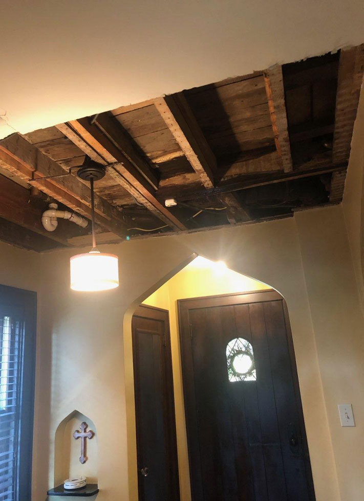 drywall repair pittsburgh before