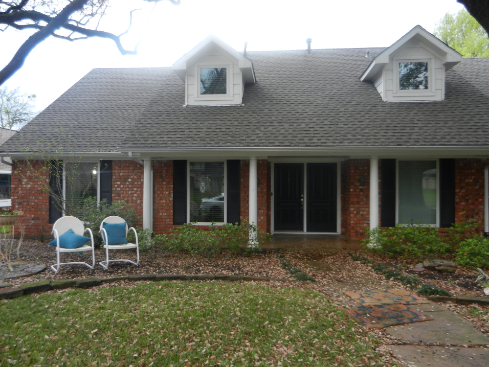 Brick Exterior Painting Before