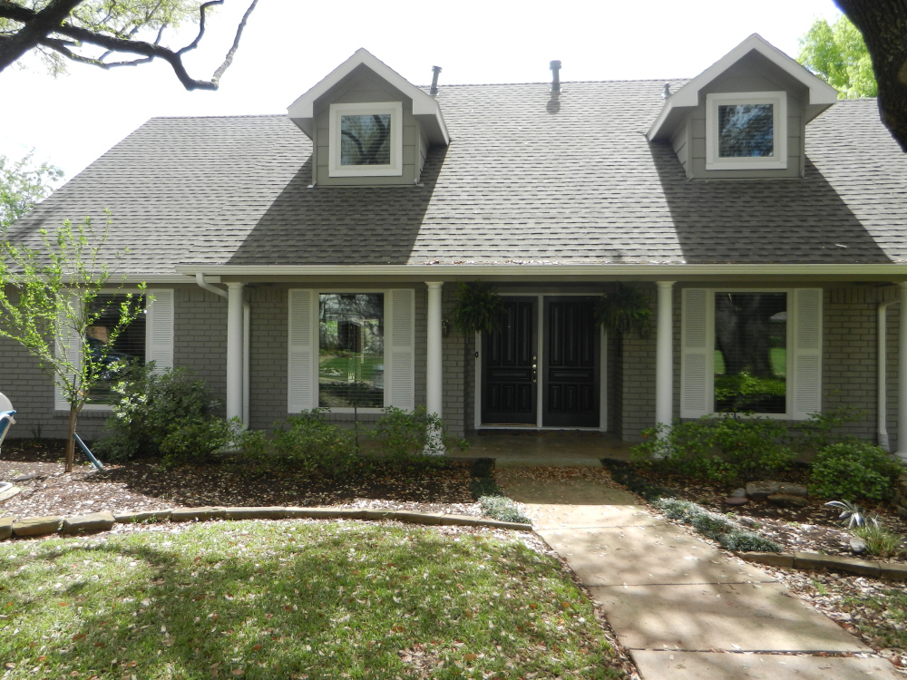 Brick Exterior Painting After