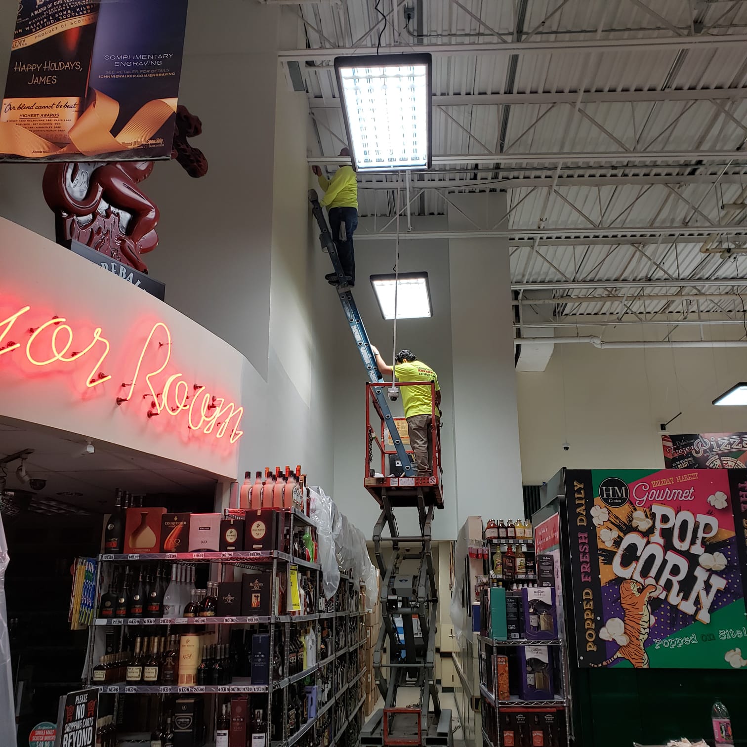 Grocery store painting