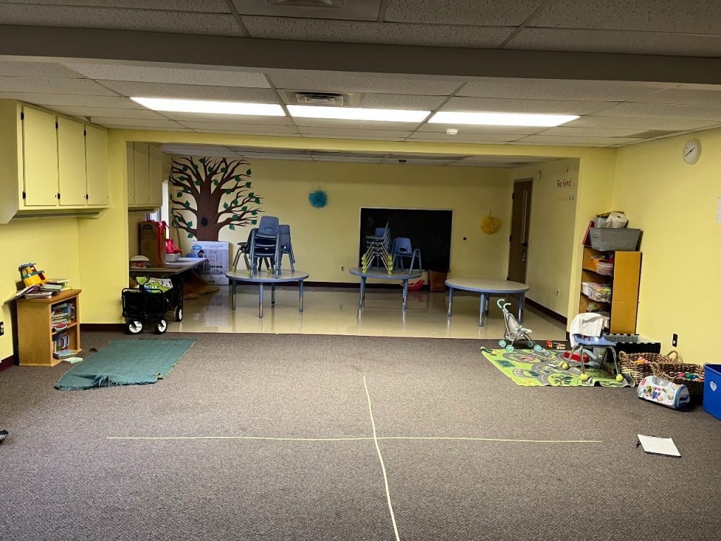 Preschool Painting Before