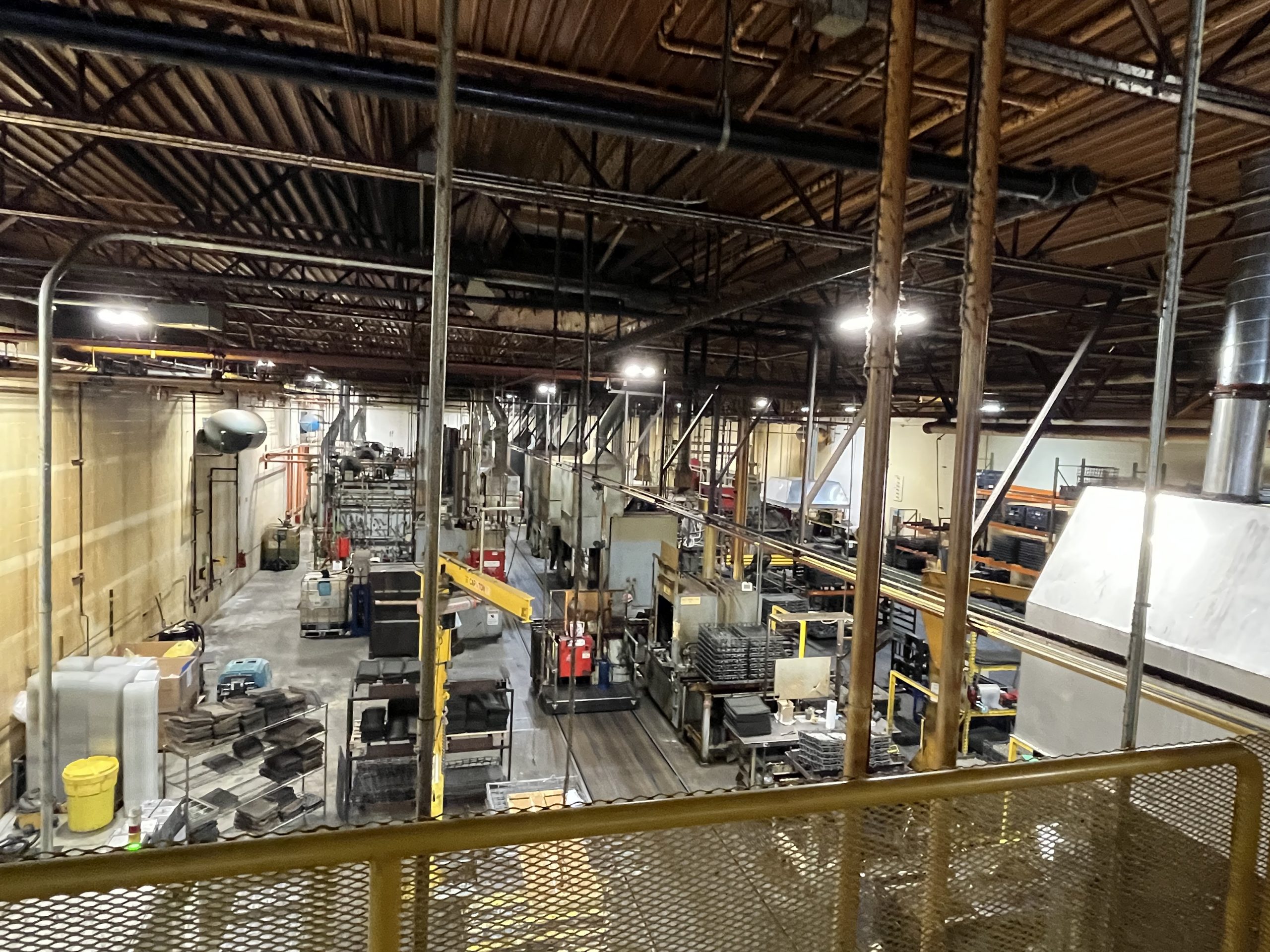 Industrial Painting Interior Before