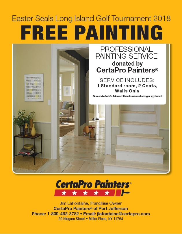 CertaPro Painters donates paint job in support of Easter Seals New York
