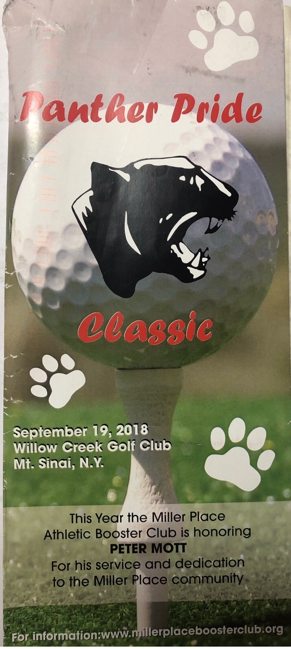 Miller Place Athletic Booster Club Panther Pride Classic Golf Tournament