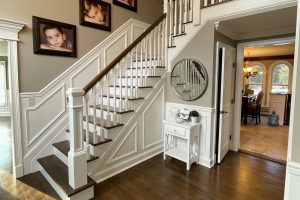 Stair Railing Painting in Miller Place, NY