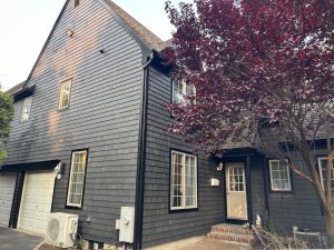 Gray Cedar Siding Exterior Painting Mount Sinai, NY