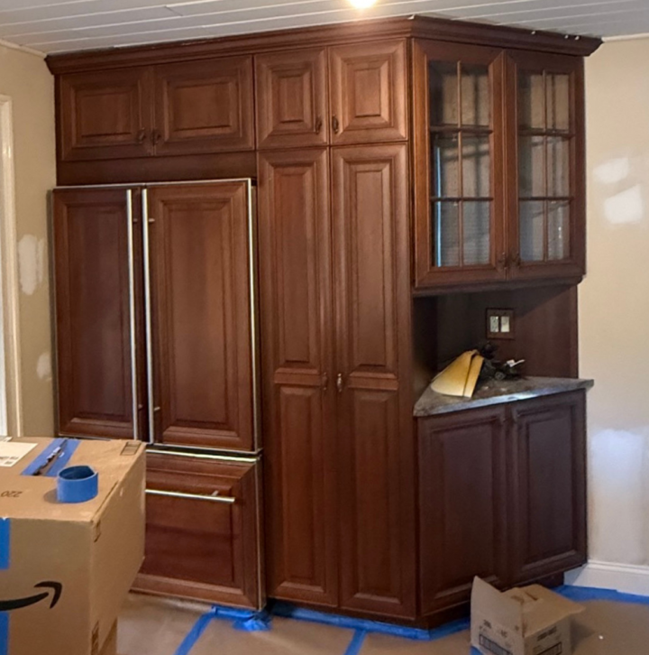 Before Kitchen Cabinet Painting Setauket, NY