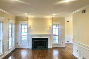 Warm White Interior Painting in South Setauket