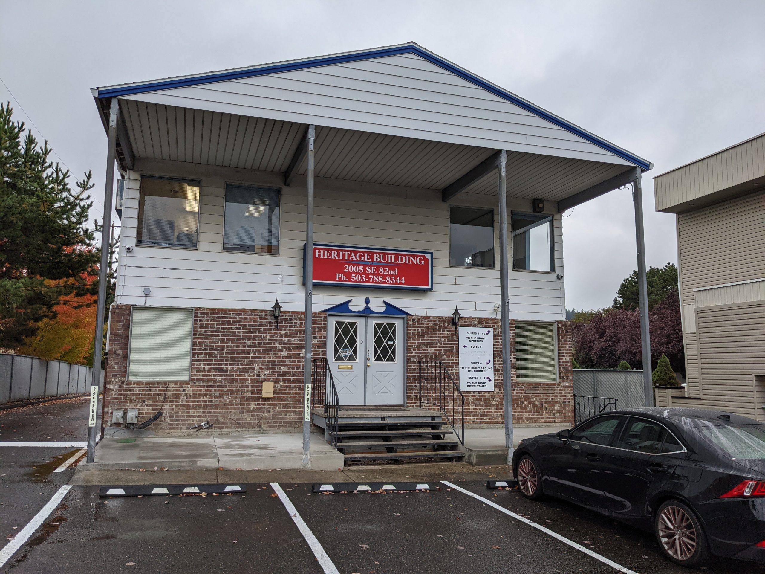 office building before