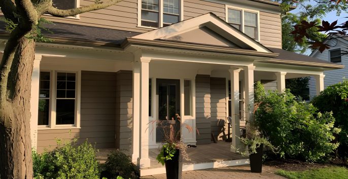 Check out our Exterior Home Staining Services