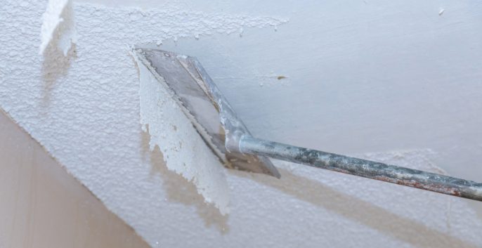 Check out our Textured Ceiling Removal