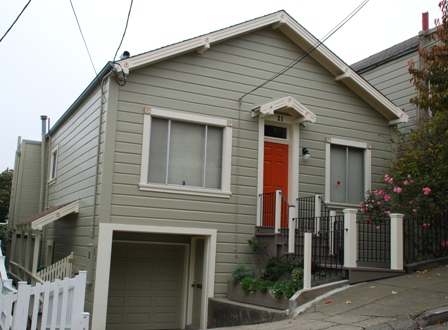 Exterior house painting in Bernal Heights by CertaPro Painters of San Francisco, CA