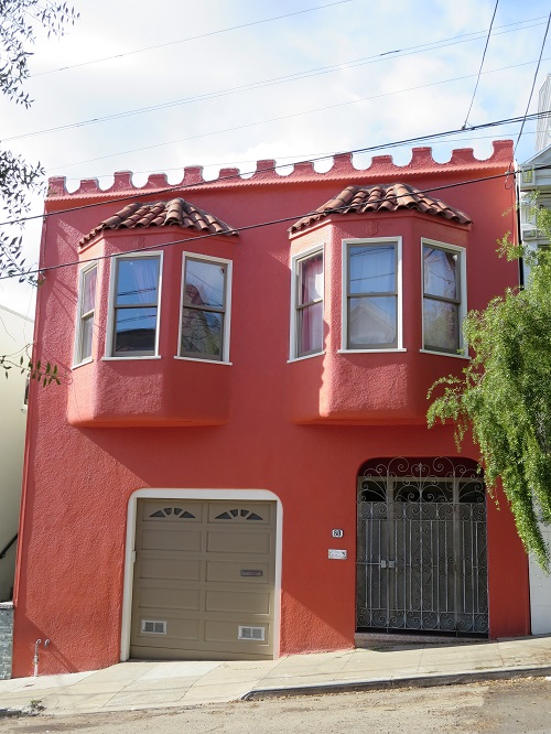 Exterior house painting in Bernal Heights by CertaPro Painters of San Francisco, CA