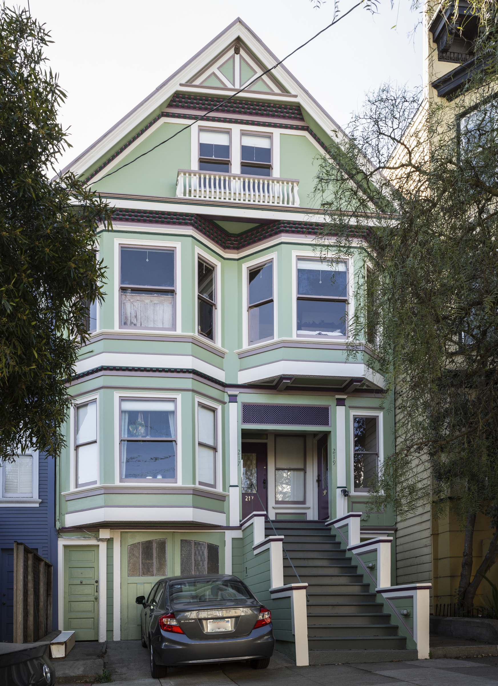 Before and after images of painting projects from CertaPro Painters of San Francisco