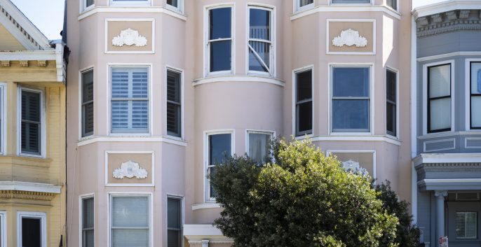 Exterior before