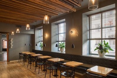 Commercial painting project