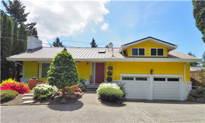 Exterior painting by CertaPro house painters in Lake City, WA