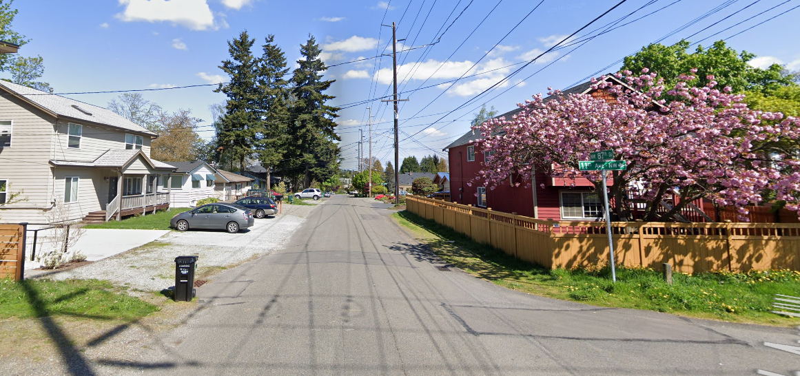 Street in Crown Hill