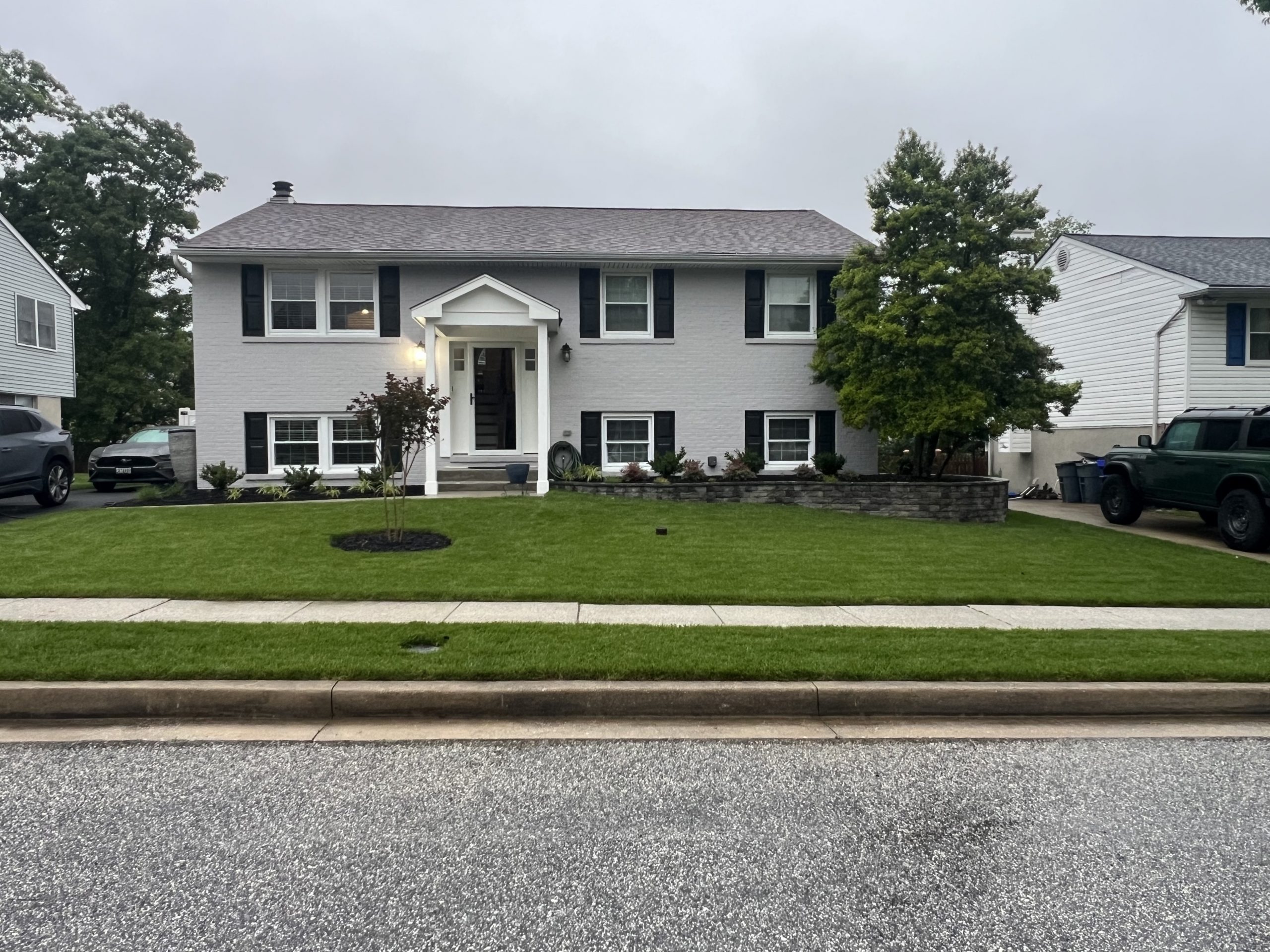 painted house exterior