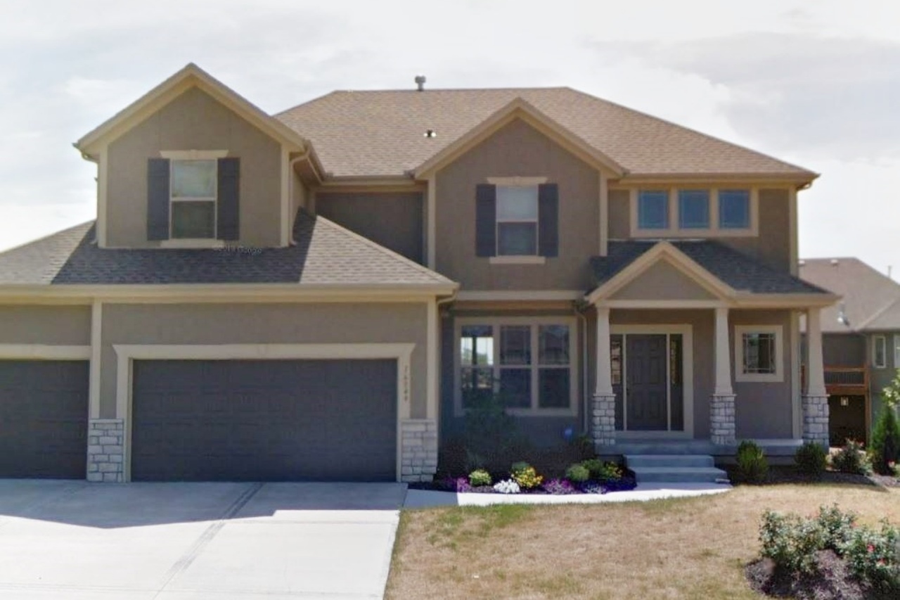 exterior before painting