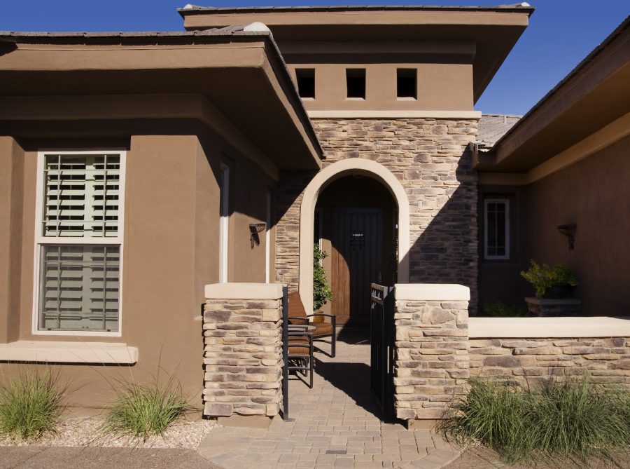 Stone and stucco painting in Arlington TX
