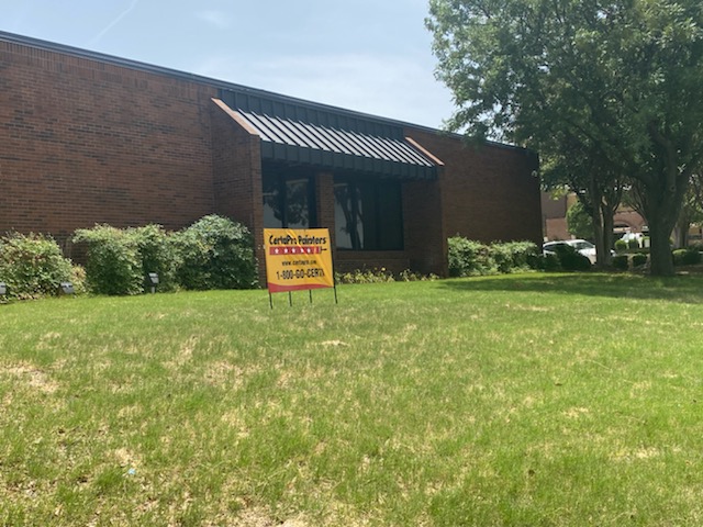 commercial building before