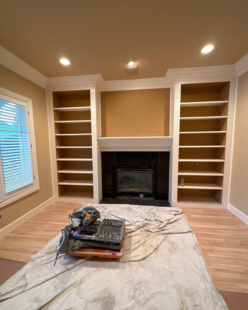 Living Room Transformation Before