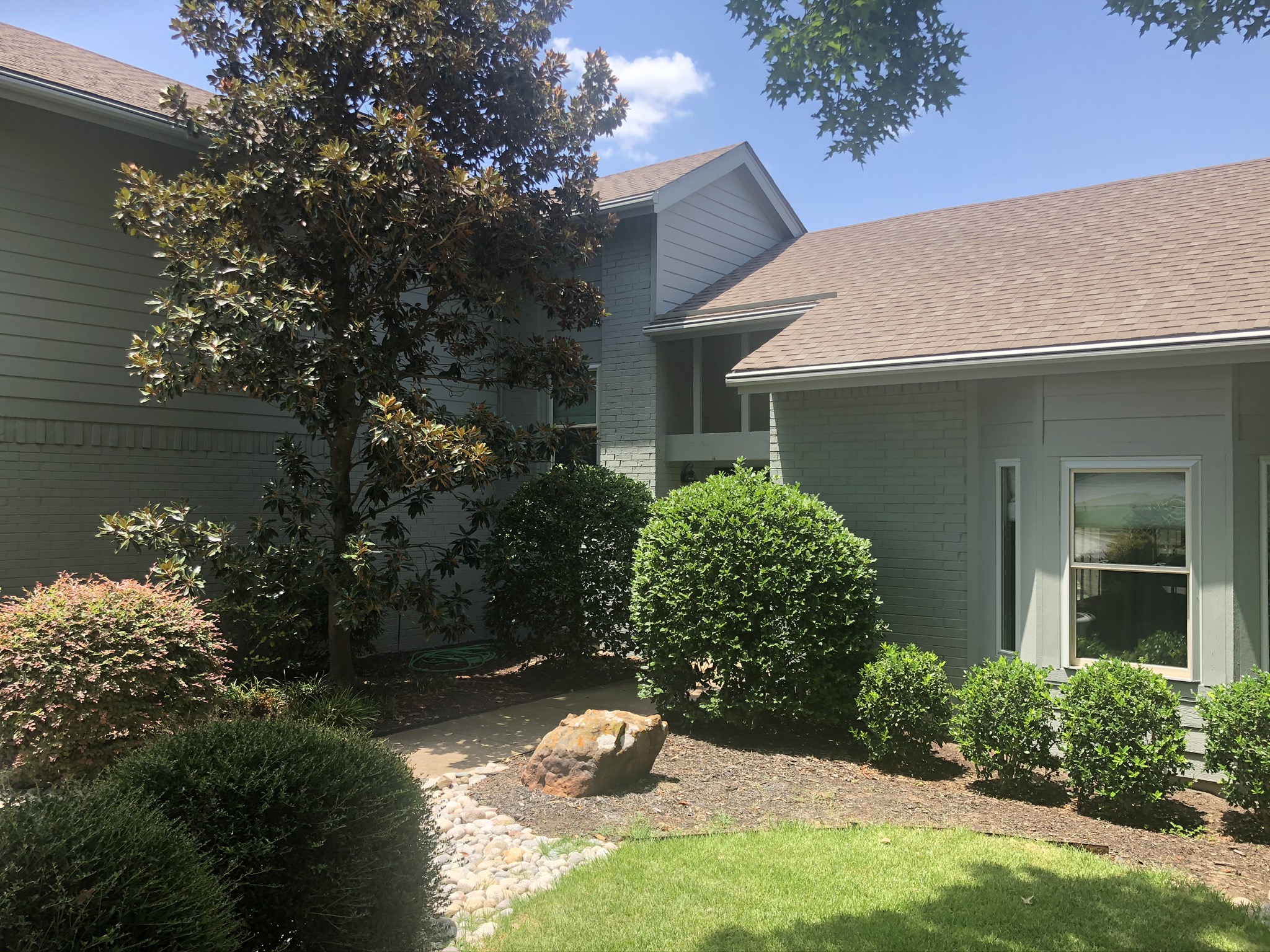 trophy club exterior after paint job