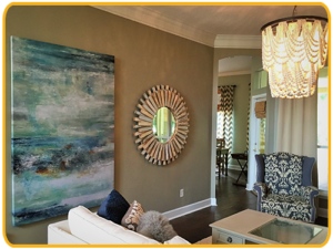 Interior house painting by CertaPro painters in St. Augustine, FL