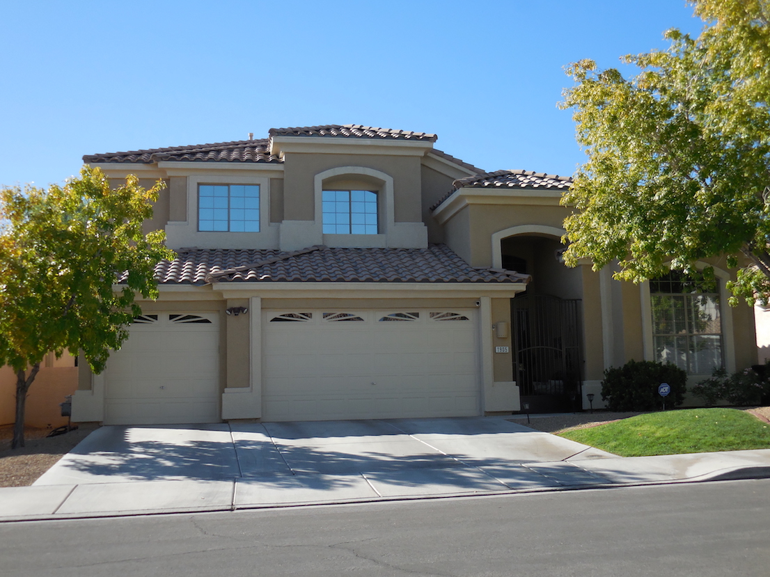 Exterior painting by CertaPro house painters in Las Vegas, NV