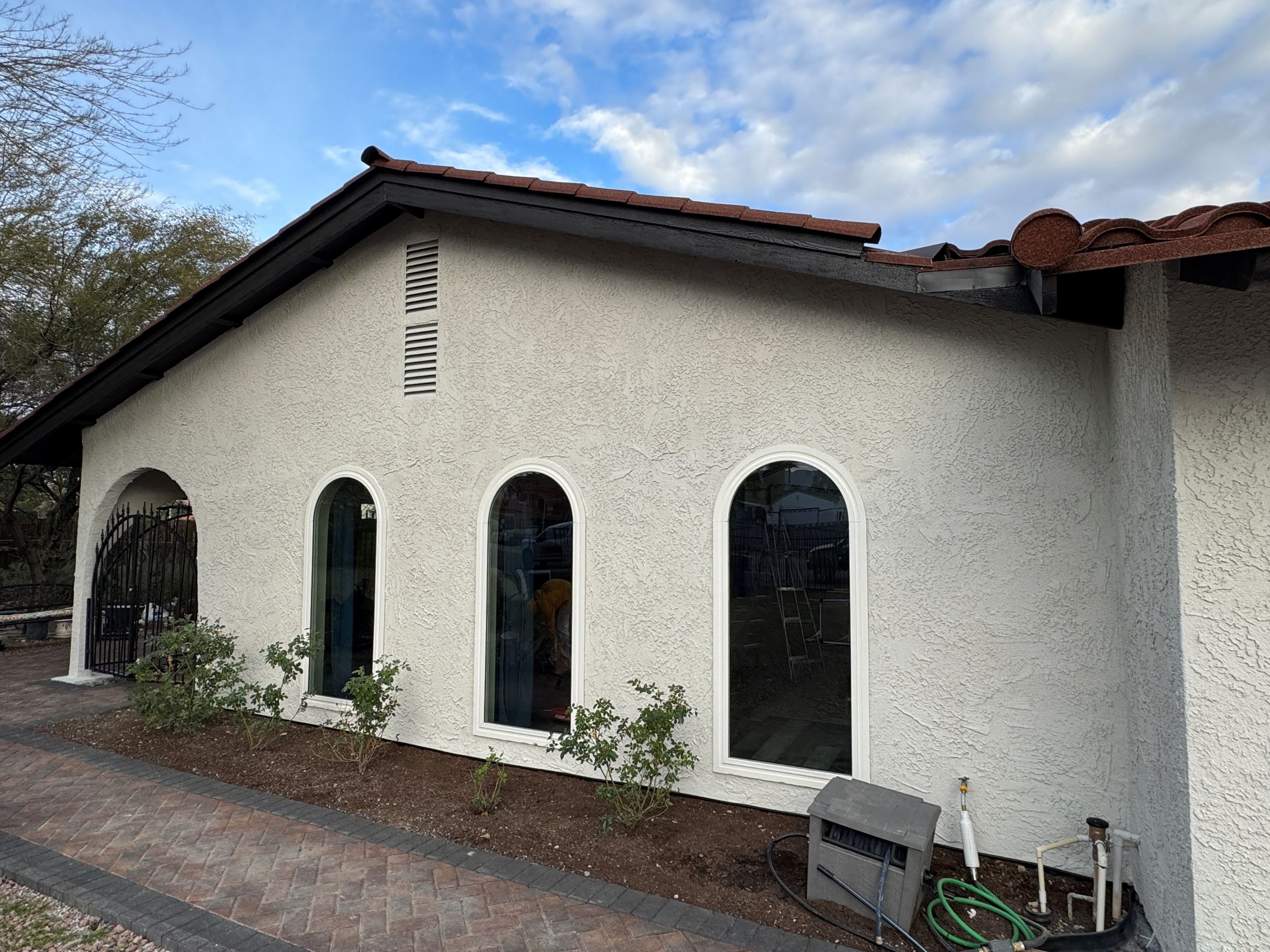 exterior painting project