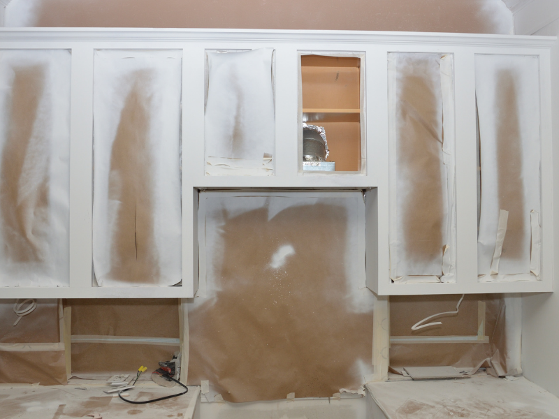 kitchen cabinet painting