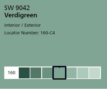 fir green paint color