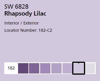 lilac paint color