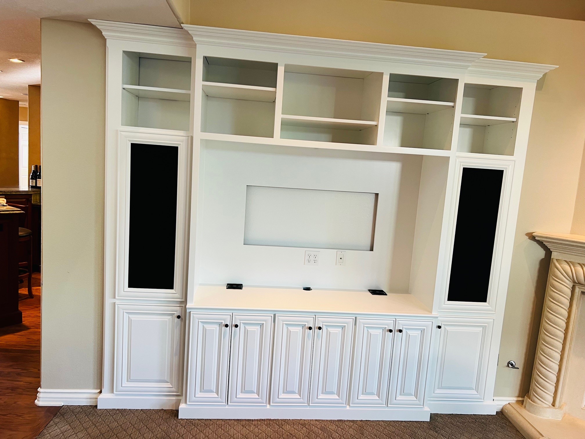 Entertainment Center After