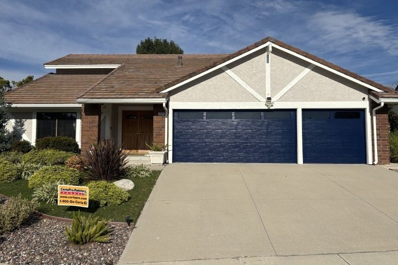 painted home exterior