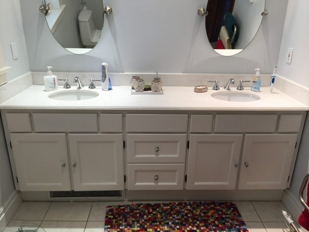 bathroom after