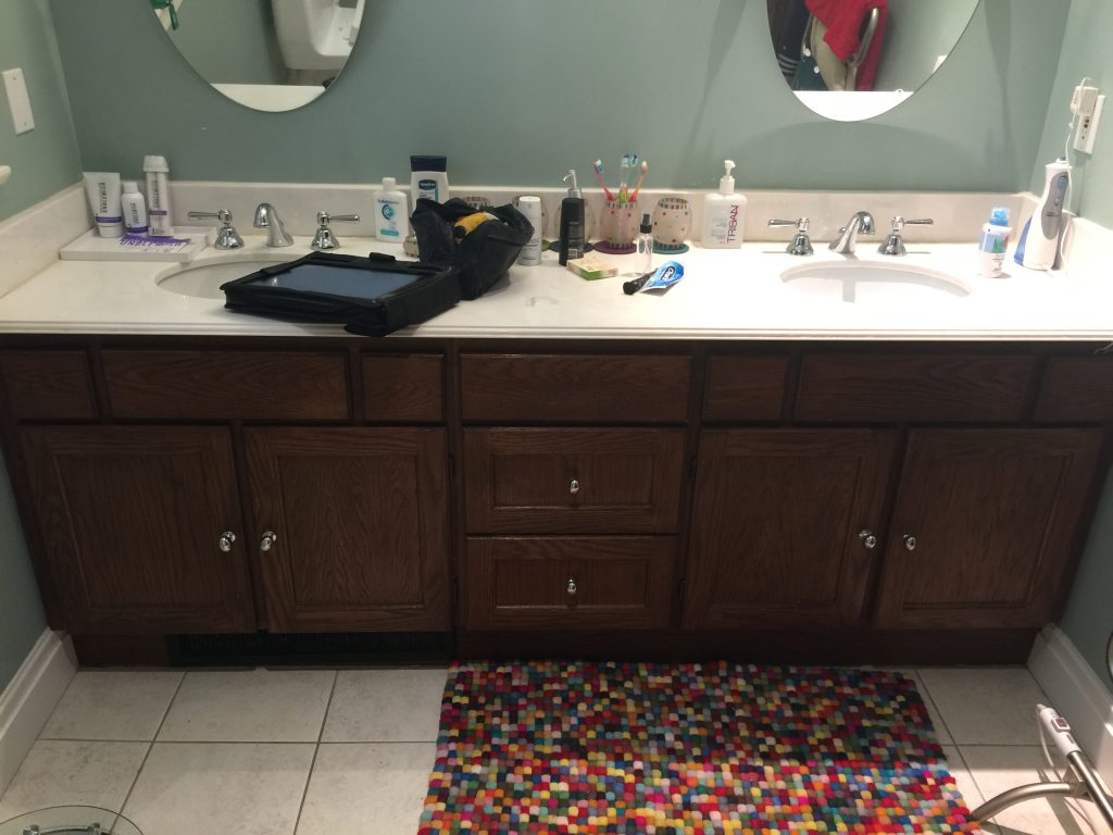 bathroom before