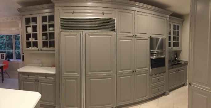 Kitchen cabinetry after