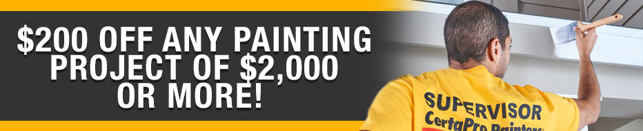 take $200 off of projects estimated at a price of $2,000 or more
